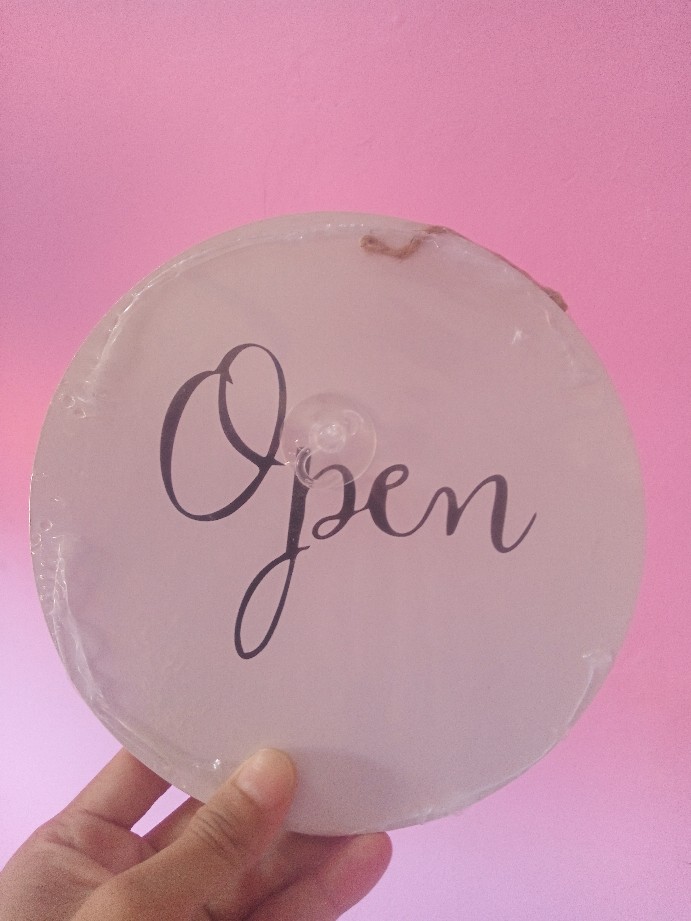 Sign Pintu Toko Open Close