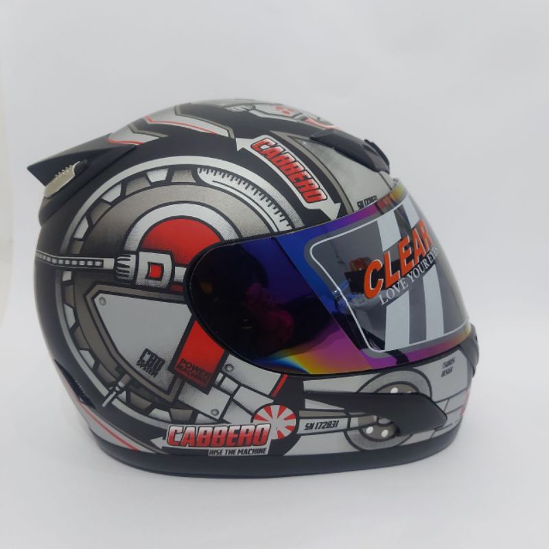 Helm Full Face Murah JPN Motif CABBERO