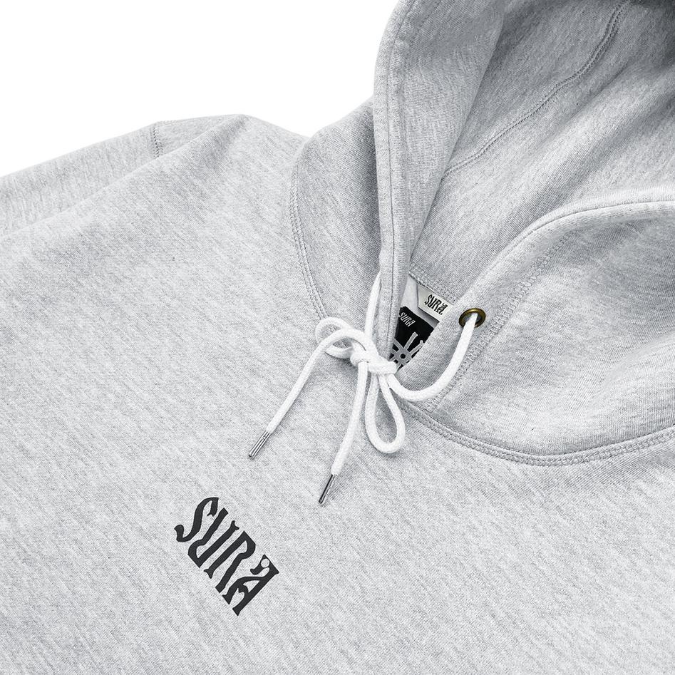 Sale Terbatas Sura Positiva - Hoodie (Primary Base) Abu abu Misty