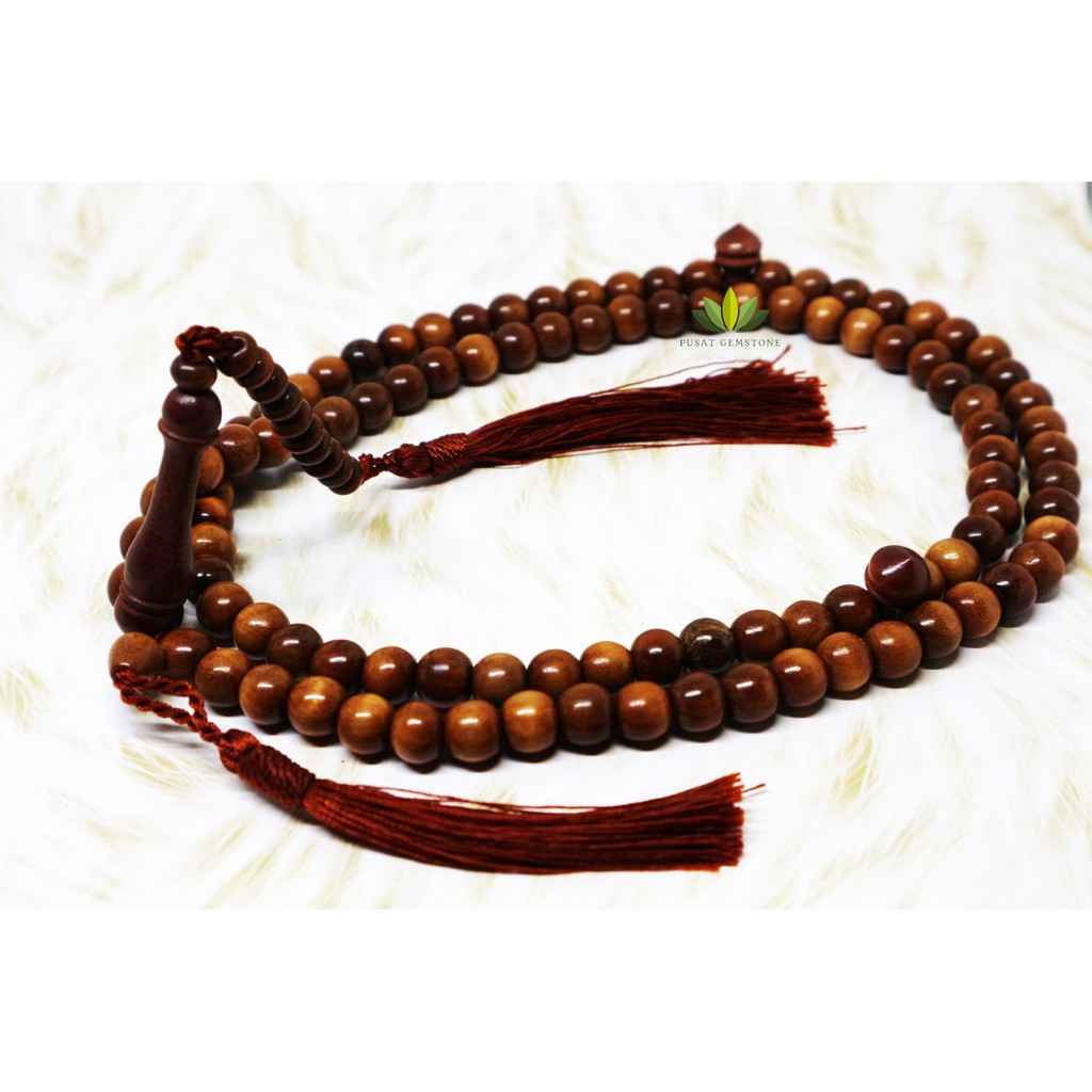 Tasbih Kayu Stigi Asli 8 mm