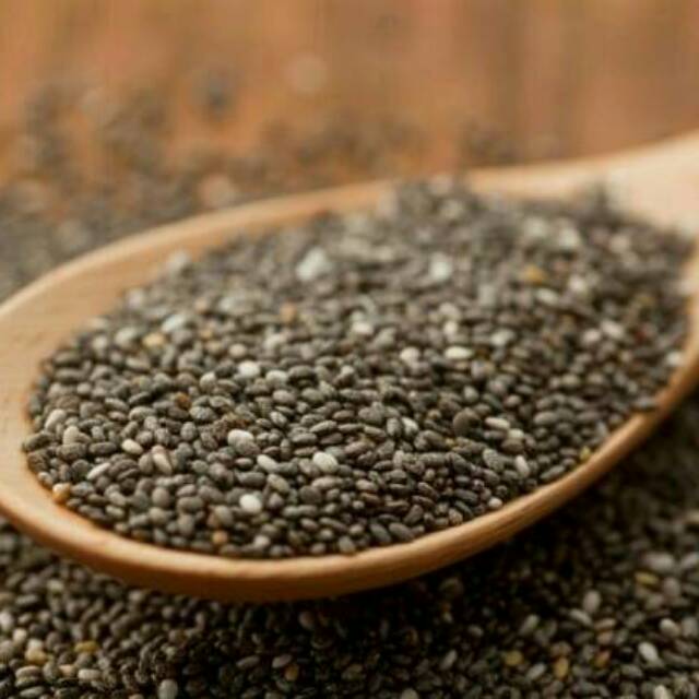 

Biji Cia Hitam Organik Repack 500 Gr - Organic Black Chia Seed Halal Diet JSR Raw Healthy Superfood