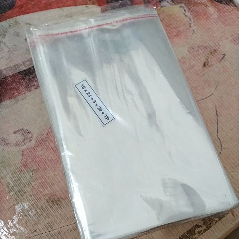 

PLASTIK OPP SEAL 16X16 16X24