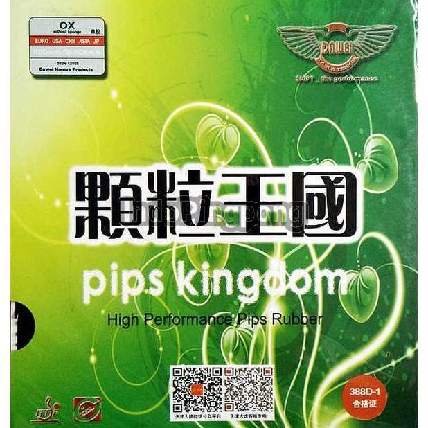 Dawei 388 D-1 OX ~ Long Pips Rubber Karet Bintik Bertahan Panjang 388D