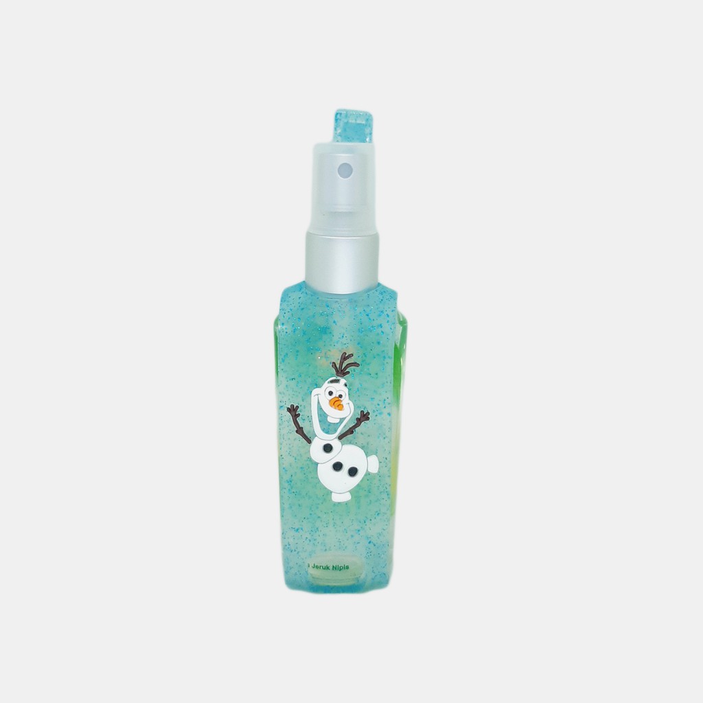 Jual HAND SANITIZER SPRAY HOLDER OLAF SPARKLING BLUE (55/60 ML
