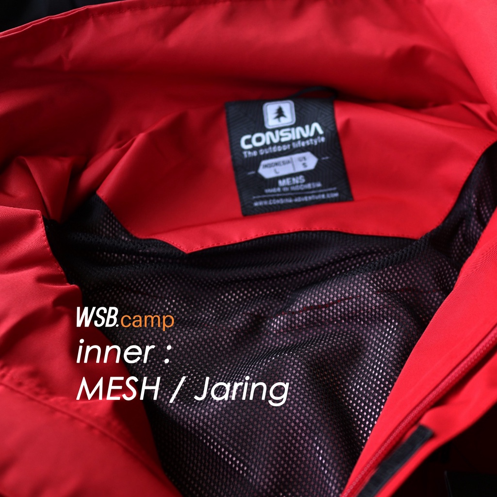 VERMILION CONSINA - JAKET INNER JARING - JAKET GUNUNG CONSINA