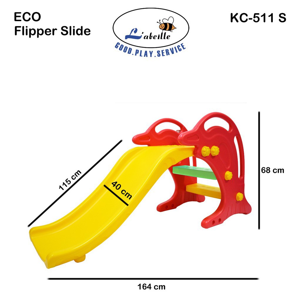 Perosotan Labeille Flipper Slide KC-511S mainan seluncuran luncuran anak Makassar