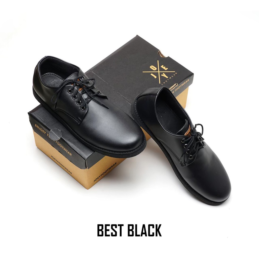 Sepatu Joey Footwear Formal Keren Best Black