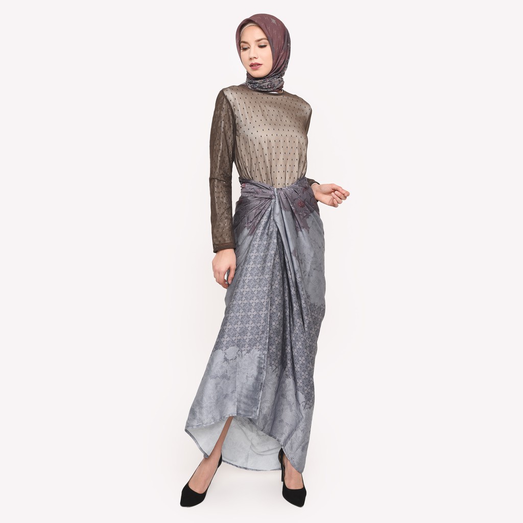 RAHAYU SKIRT PURPLE - RIAMIRANDA X RUMAH AYU