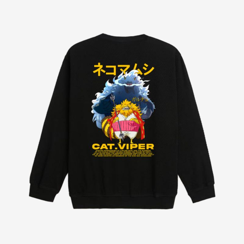 Crewneck Anime One Piece Nekomamushi/Limited Edition