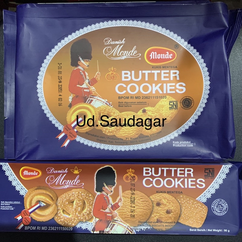 

Monde Biskuit Butter Cookies / Bourbon Biscuit