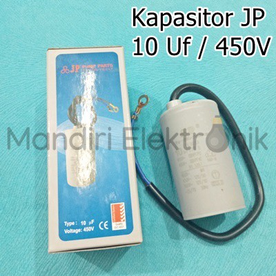 Kapasitor JP 10 Mikro - Kapasitor Kabel 10 Uf / 450V JP