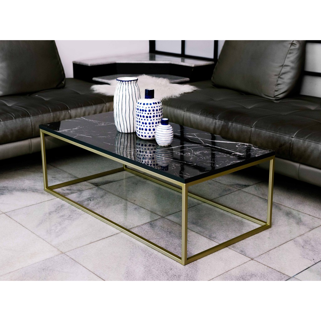 NERO COFFE TABLE | Meja Tamu Nero | 60x120