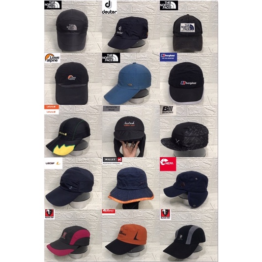 Topi gunung topi rimba tali Outbound Pria Wanita second