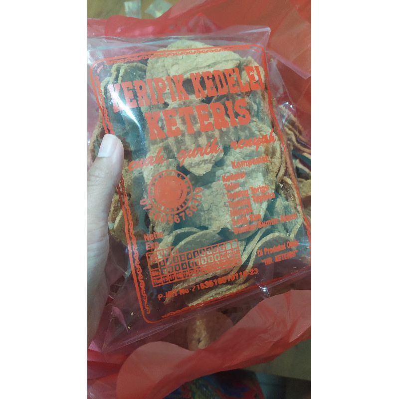 

Kripik tempe keteris