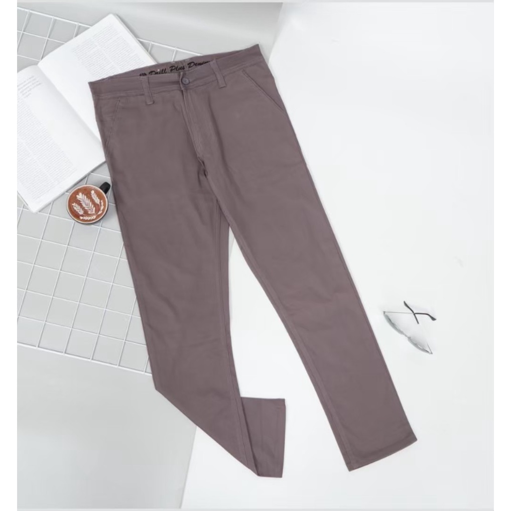 TERLARIS CELANA CHINO PREMIUM ( REAL PICT ) CHINOS KERJA KANTORAN HARIAN CHINO PANJANG PRIA SLIM FIT STRETCH