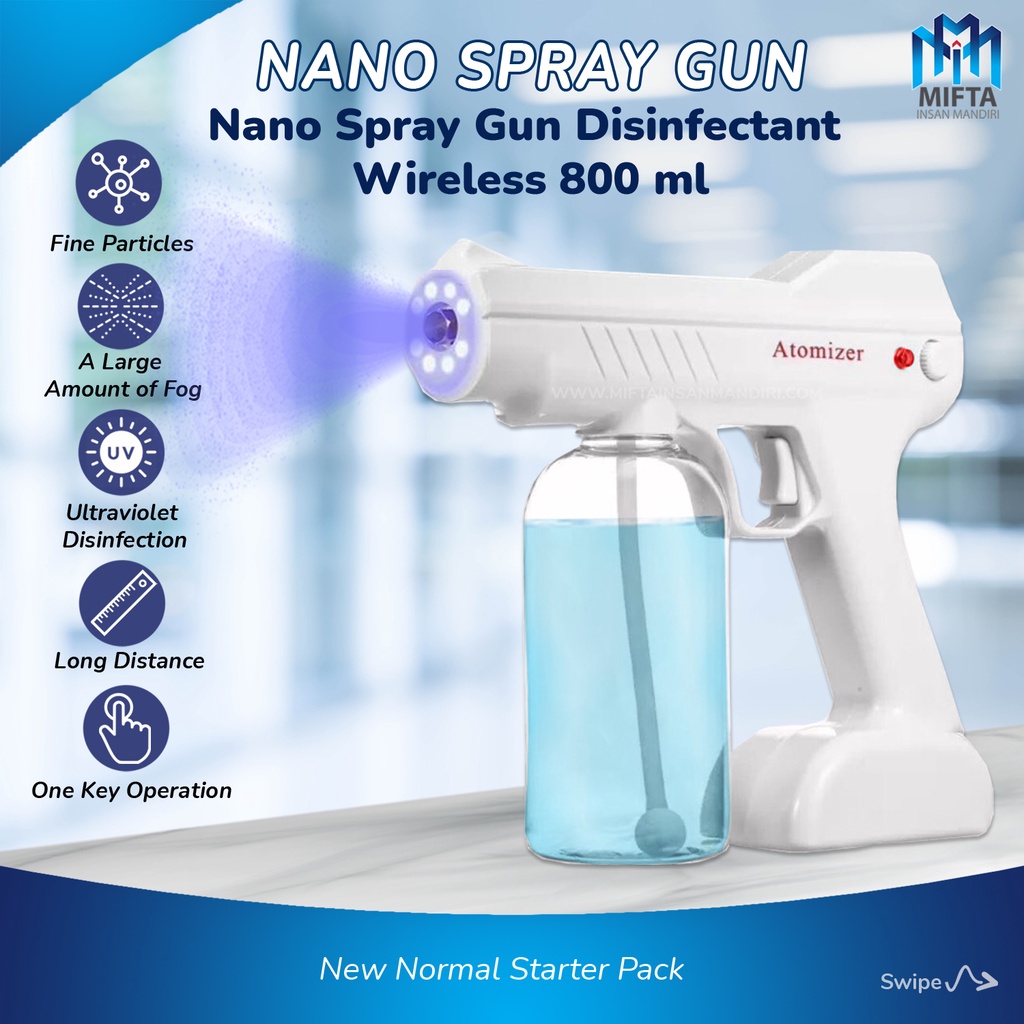 YJ-01 ATOMIZER / SPRAYER ELEKTRIK / SPRAY GUN / NANO SPRAY GUN / YJ01 / NANO SPRAYER WIRELESS