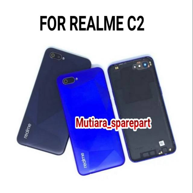 BACKDOOR BACK COVER CASING TUTUP BELAKANG REALME C2