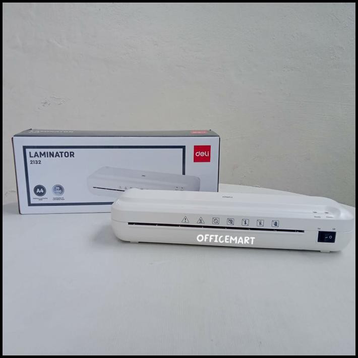 

Deli Mesin Laminating 2132 Ukuran Folio F4 / A4 Garansi