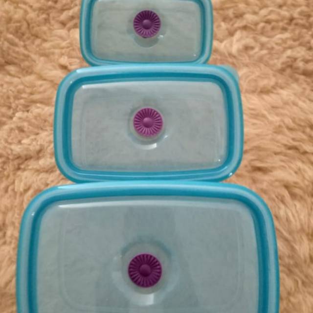 Container plastik 3 susun vakum