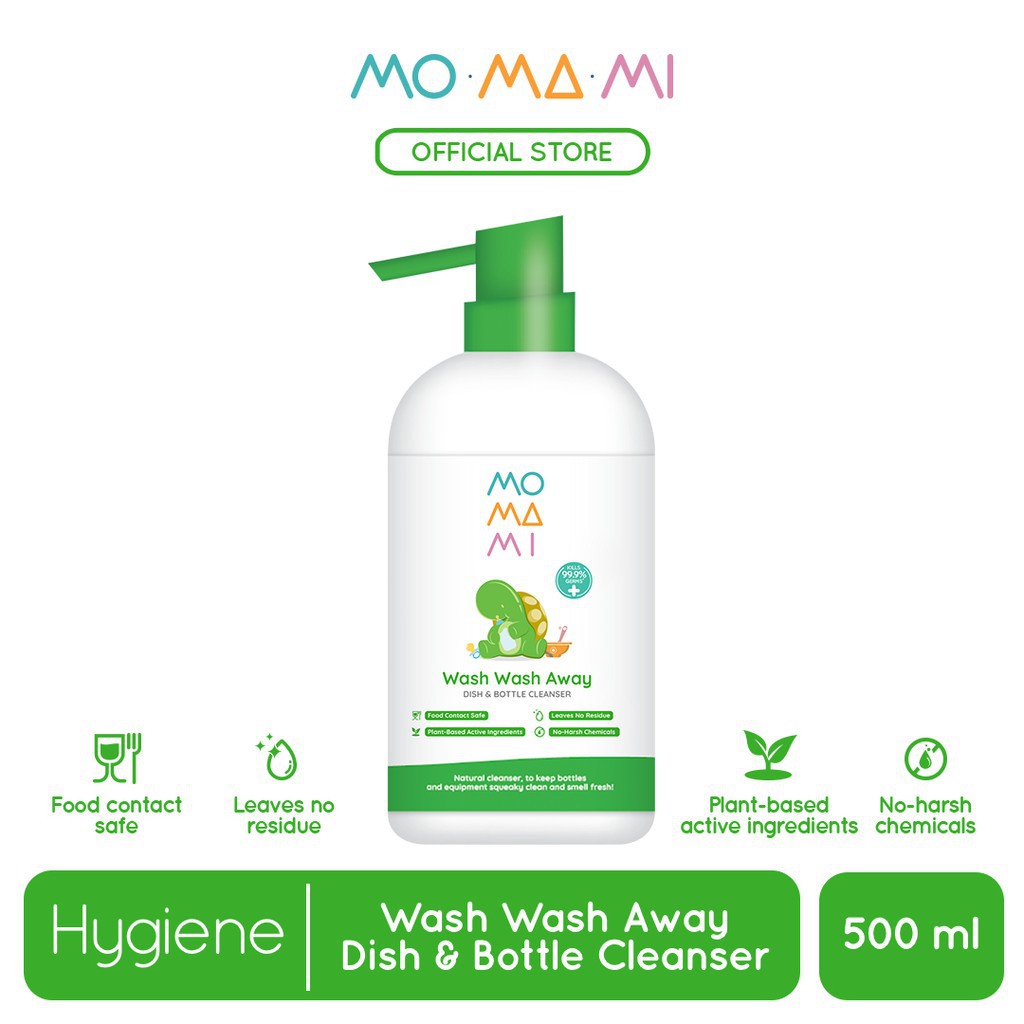 Momami Wash Wash Away Dish &amp; Bottle Cleanser 500ml