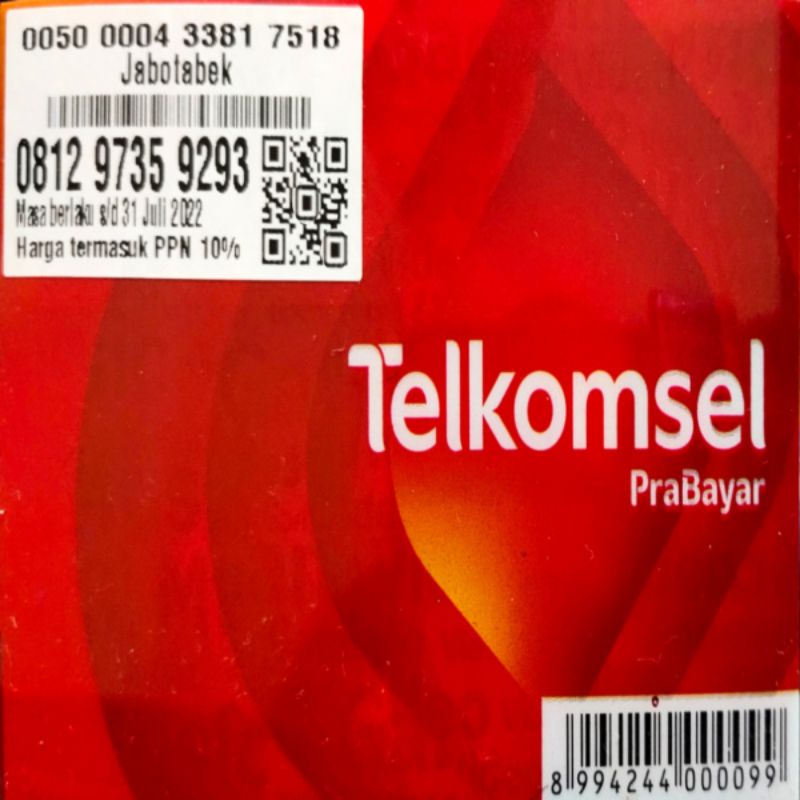 NOMOR CANTIK TELKOMSEL 0812.9735.9293