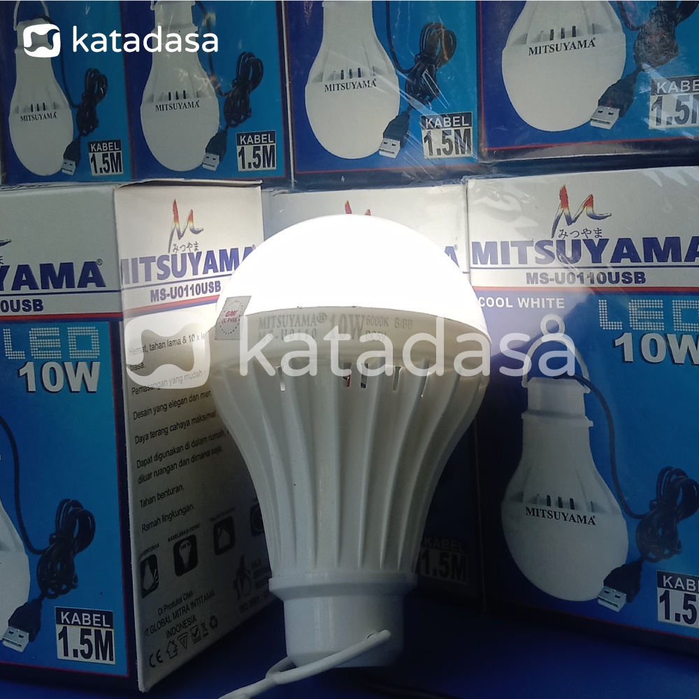 Lampu LED Mitsuyama 10 Watt - Emergency