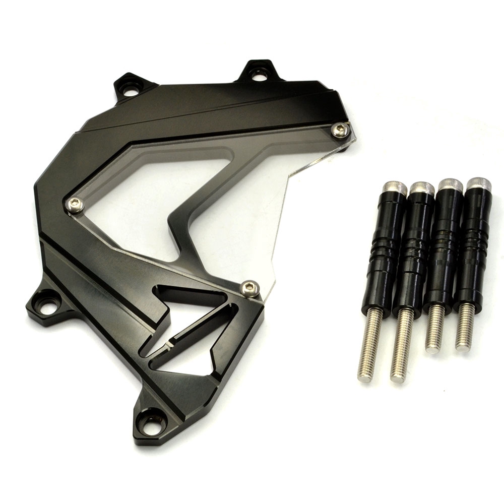 Cover Pelindung Sprocket Mesin Depan Motor Kawasaki Z800 Z750 2013-2016-black