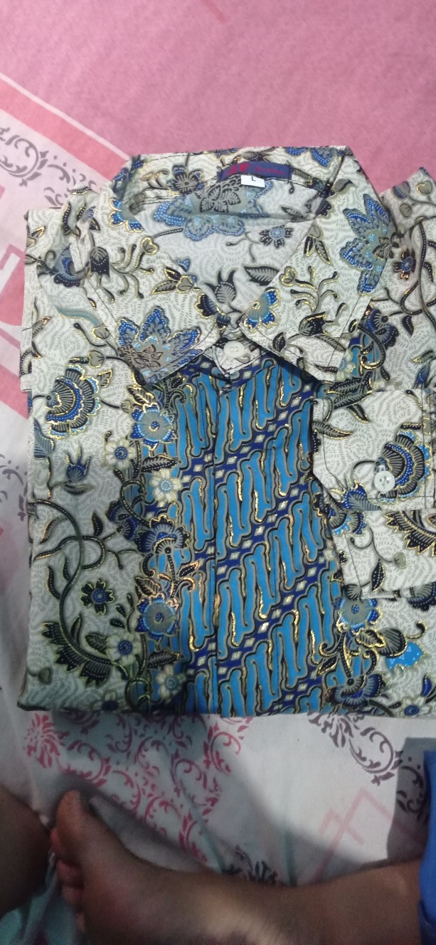 Kemeja Batik Pria Motif Tanjung