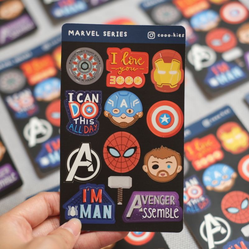 

Marvel Sheet Sticker