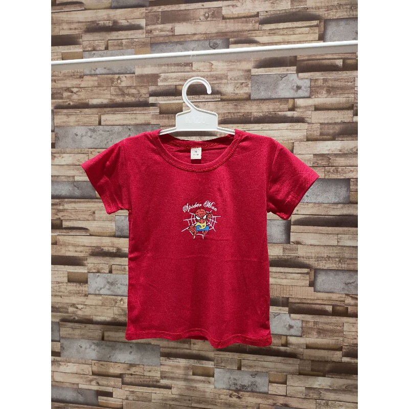 GROSIR BAJU KAOS ANAK LAKI-LAKI MEDAN MURAH KAOS SPIDERMAN