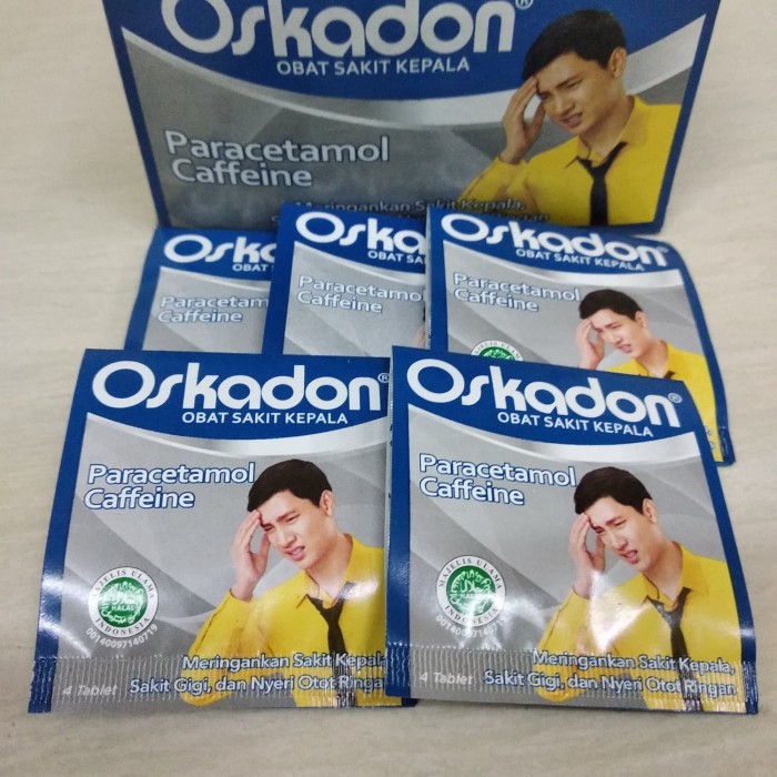OSKADON - PER STRIP / UNTUK DEMAM, SAKIT KEPALA, SAKIT GIGI