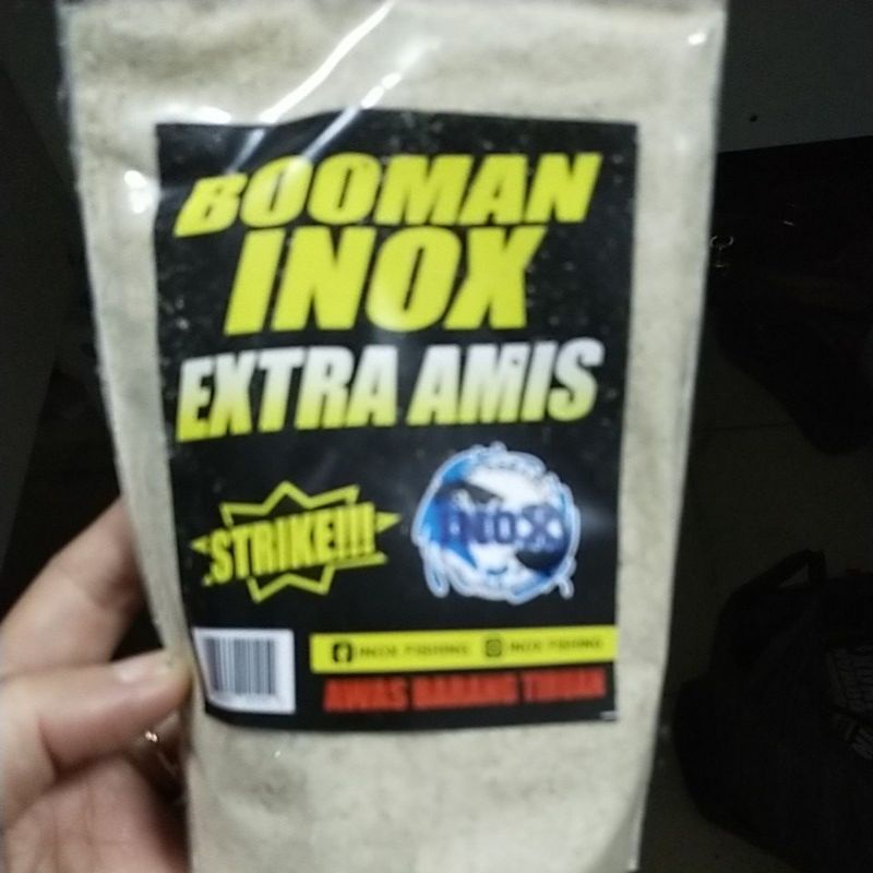 UMPAN IKAN BOOMAN INOX EXTRA AMIS MURAH