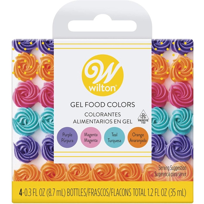 

Wilton Neon Gel Food Color Set Set of 4