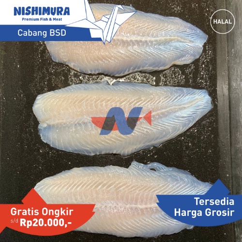 

Ikan Dori Dory Fillet Premium 1kg Patin Fish and Chips Seafood Kakap by Nishimurashop Nishimura