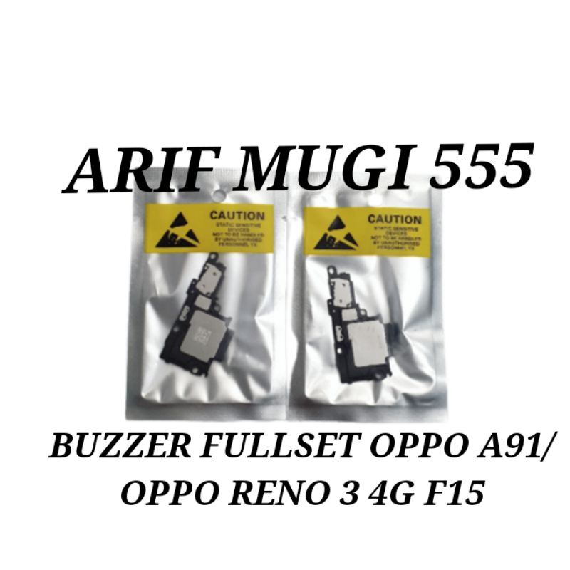 BAZZER BUZZER LOUDSPEKAER MUSIK FULSET OPPO A91/OPPO RENO 3 4G F15 ORIGINAL