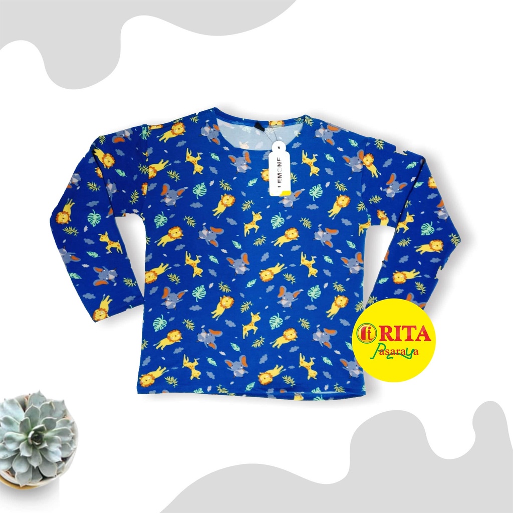 Lemone Kaos Anak Lengan Panjang//Fashion Anak