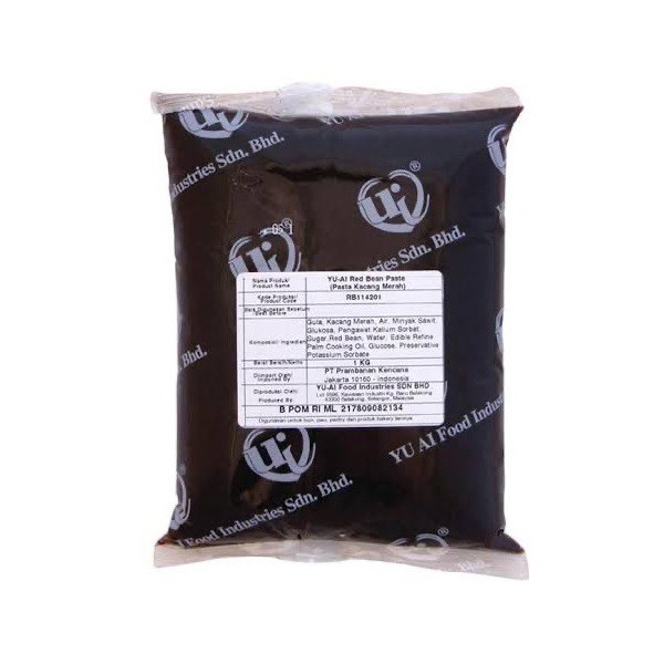 Yu Ai Red Bean Paste / Pasta Kacang Merah 1 Kg