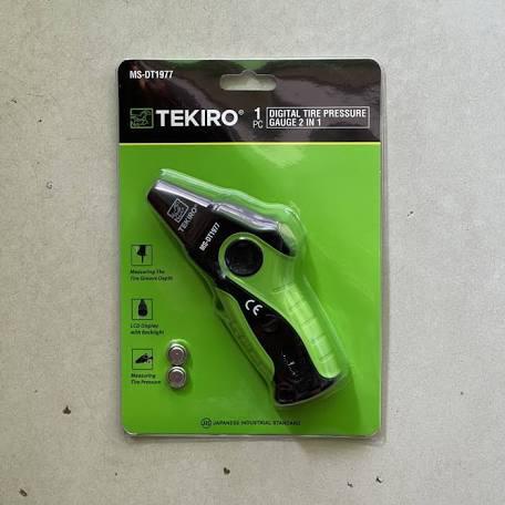 Digital tire pressure gauge TEKIRO 2 in 1 Tekiro Alat ukur tekanan angin ban Digital 2in1 MS-DT1977