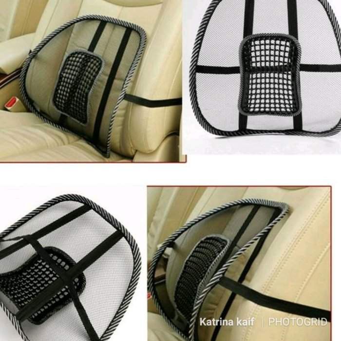 Sandaran Penyangga Punggung Kursi Jok Mobil Pijat - Mesh Back Support