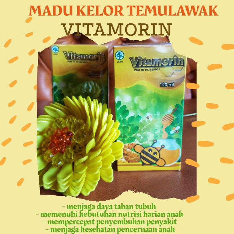 

Madu Anak VITAMORIN dengan Kelor dan Temulawak volume 120ml