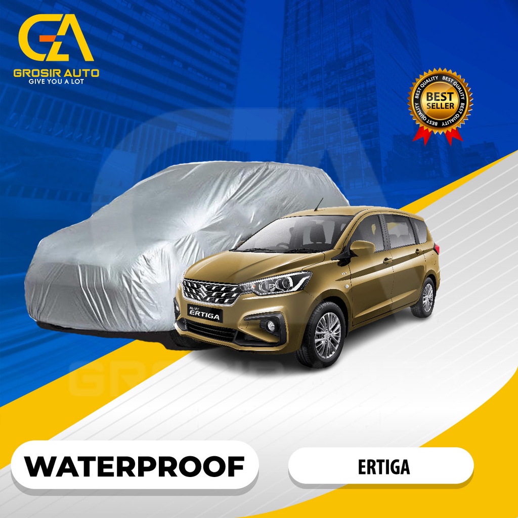 Body Cover Mobil Silver / Sarung Selimut Penutup Mobil ERTIGA Waterproof