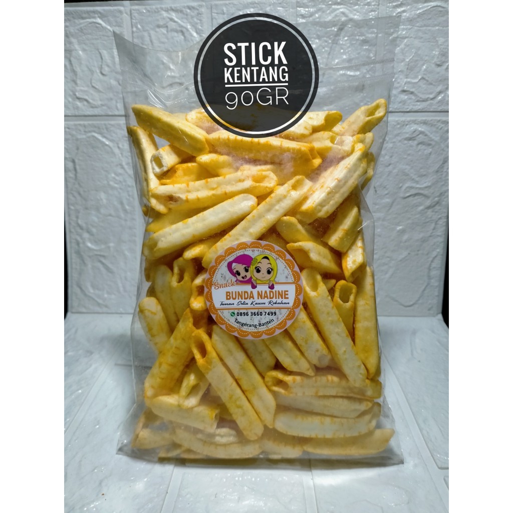 

Krupuk Stik Kentang Potato Stick ECHO Istimewa Enak Gurih Renyah 90 gr