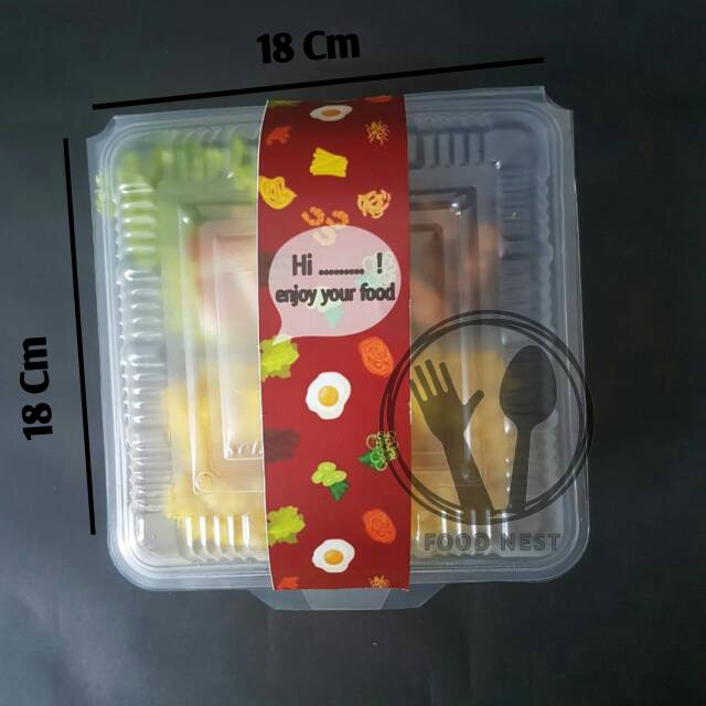 BENTO PLASTIK MICROWAVE MIKA SEKAT 3 KOTAK NASI SEKAT MEAL BOX LUNCH BOX CATERING BENTO 3 SEKAT + TUTUP / THINWALL BENTO SEKAT / BOX KOTAK NASI PLASTIK THINWALL BENTO 3 SEKAT FLAT PLASTIK FOOD CONTAINER KOTAK MAKAN TEMPAT PENYIMPANAN BOX BENTO SEKAT 3