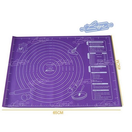 Baking Mat Silicone  atau Alas Ulen 65x45 cm