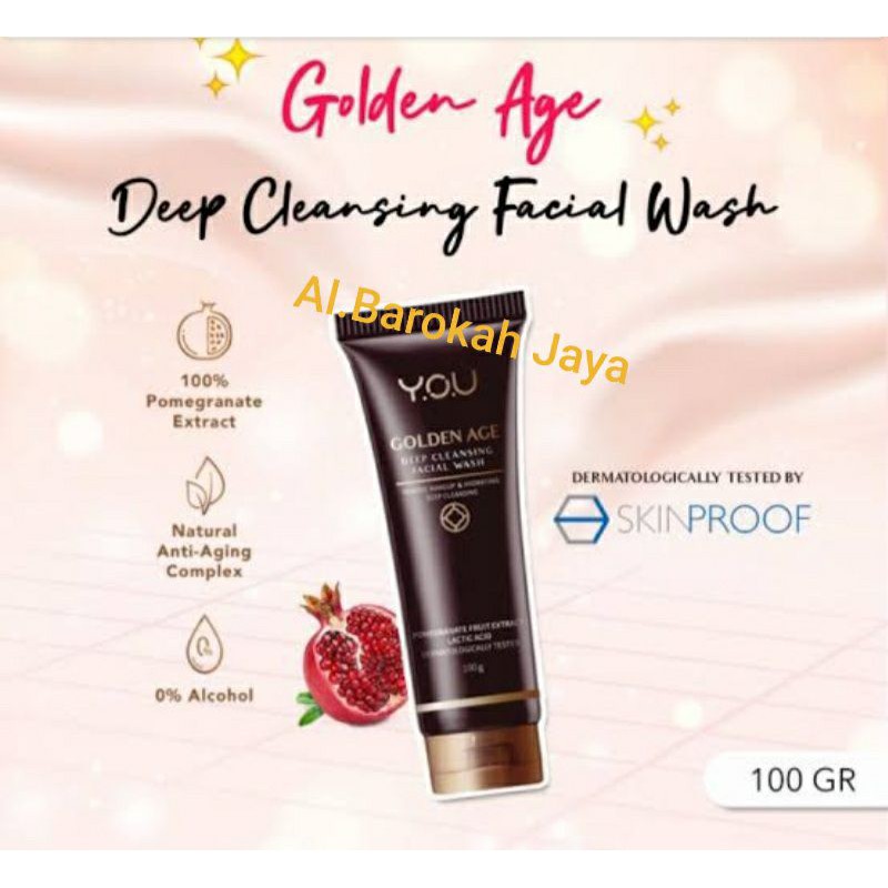 YOU Golden Age Deep Cleansing Facial Wash