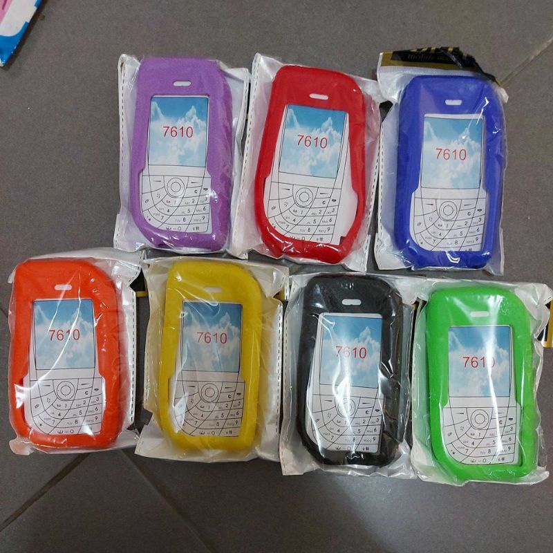 SOFT CASE HP NOKIA 7610, 5310, 5530,1200,6600 KULIT JERUK