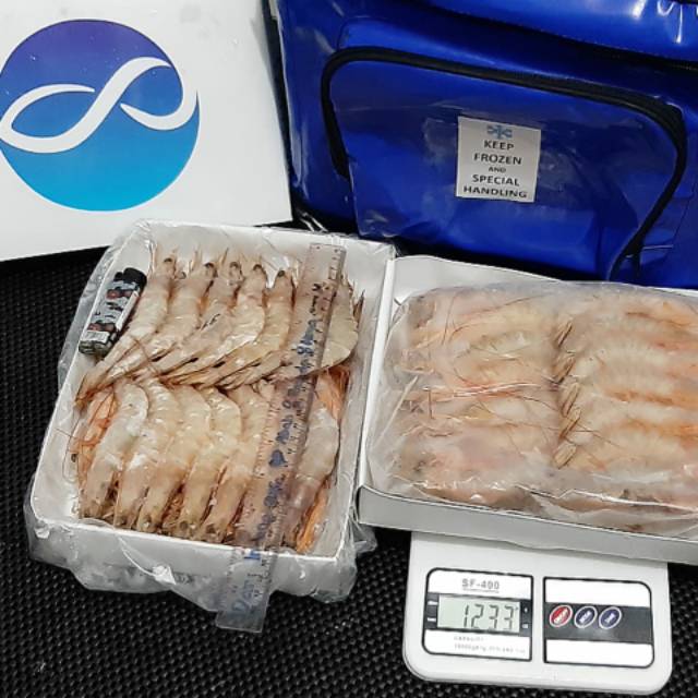 

Udang banana (jerebung) frozen 1 kg per box (size 31-40)