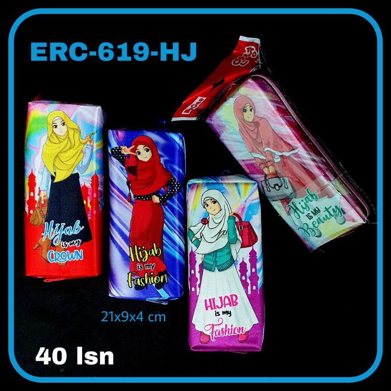 

PENSIL CASE / KOTAK PENSIL / PENCIL CASE BE-ONE 619 HIJAB
