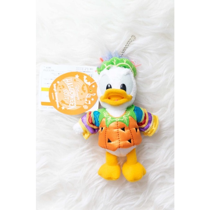 Donald Duck Tokyo Disney Resort 2017 Halloween Plush Badge Doll *****Terbaru******