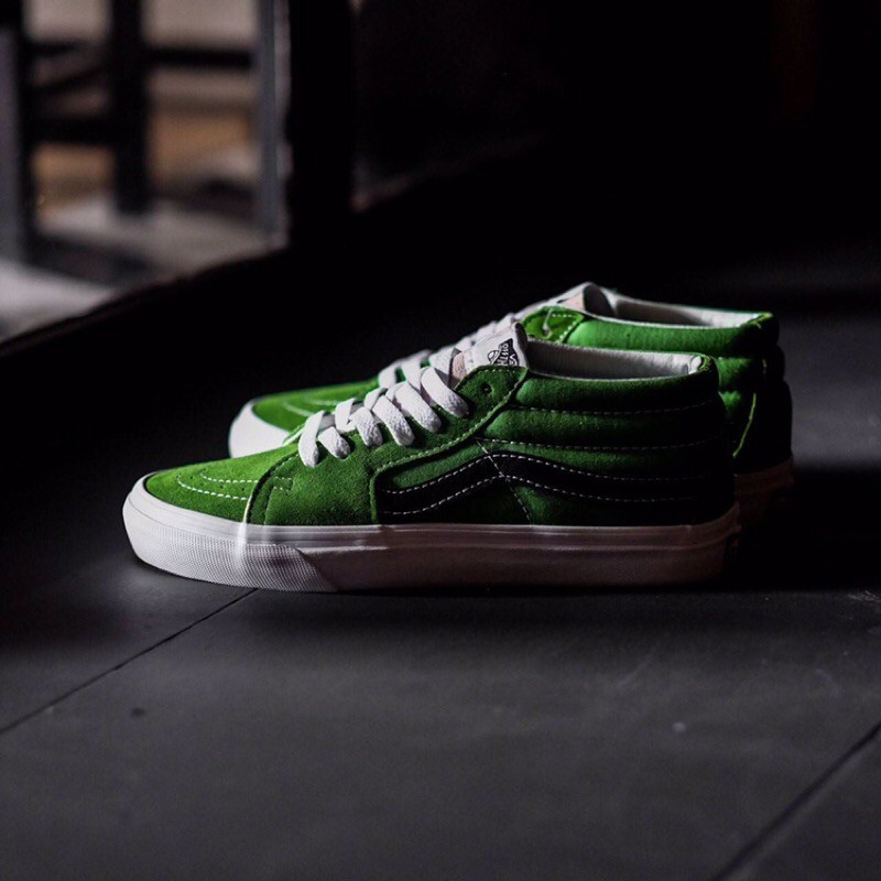 Vans SK8 Mid Retro Sport Calla Green / True White